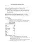 Some Statistical Procedures and Functions with Excel Introductory