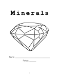 Minerals Packet - HMXEarthScience