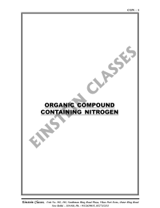 organic compound containing nitrogen