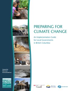 PREPARING FOR CLIMATE CHANGE: An Implementation Guide