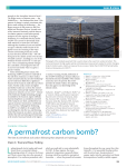 Carbon Storage: A permafrost carbon bomb?
