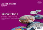 OCR AS and A Level Sociology Delivery Guide (Socialisation