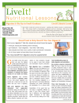 LiveIt! Lifestyle Lesson 3 Digestion Is The Key to Food`s Goodness