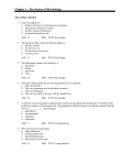 Chapter 1—The Science of Microbiology