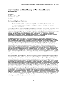 Final PDF - Critical Studies in Improvisation