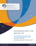 MCMI-IV Brochure - Pearson Clinical