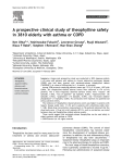 A prospective clinical study of theophylline safety in 3810