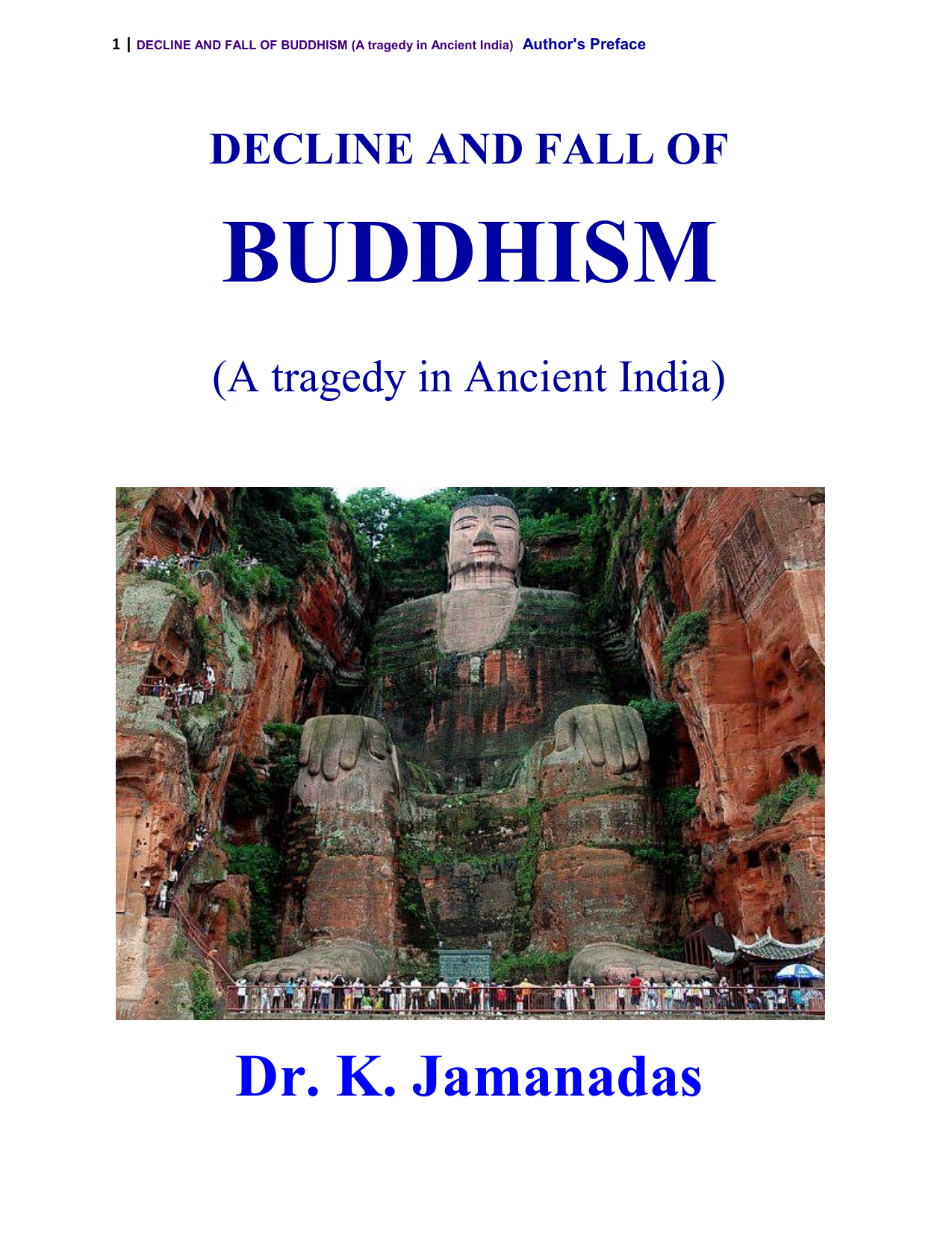 Decline And Fall Of Buddhism Decline And Fall Of Buddhism