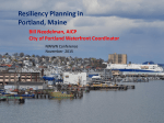 Resiliency Planning in Portland, Maine