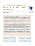 Government Spending for Health Entitlement Programs