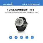 forerunner ® 405