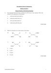 Organic Chemistry (HL) Revision Questions