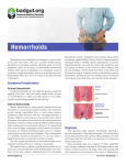 Hemorrhoids - Gastrointestinal Society