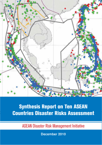 Synthesis Report on Ten ASEAN Countries Disaster Risks