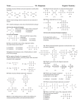 Mr. Hauptman Organic Chemistry