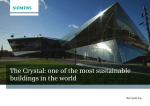 The Crystal Sustainability Features