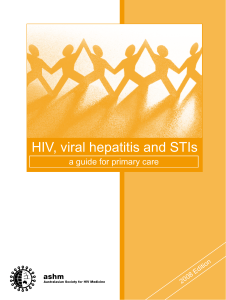 HIV, viral hepatitis and STIs : a guide for primary care