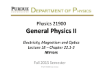 Lecture 18 - Purdue Physics