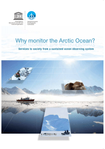 Why monitor the Arctic Ocean? - UNESDOC