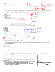 Ch5.4 Review Answers - Hinsdale Township High School District 86