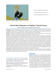 Central Neck Dissection for Papillary Thyroid Cancer