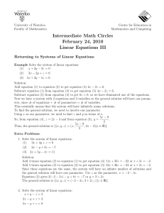 Intermediate - CEMC - University of Waterloo