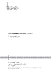 Currency blocs in the 21st century