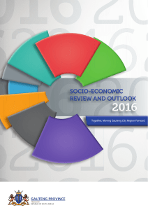 Gauteng - Social-Economic Review and Outlook