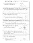 Physics 102 Second Major Exam (942) - ( 13 problems)