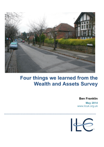 Four things we learned from the Wealth and Assets Survey