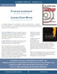 Flawless leadership - International Leadership Association