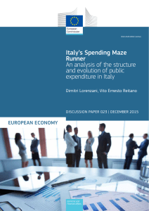 Italy`s Spending Maze Runner - European Commission