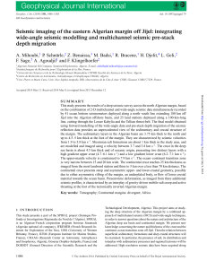 Geophysical Journal International - Archimer