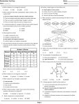Teacher`s Copy Biochem test prep