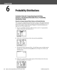 Calculator Notes for Chapter 6