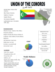 Country Fact Sheet – Comoros