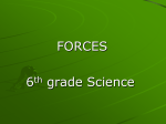 FORCES 6th grade Science - White Plains Public Schools