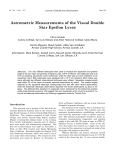 Astrometric Measurements of the Visual Double Star Epsilon Lyrae