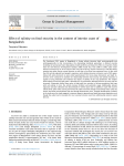 Effect of salinity on food security in the context of interior