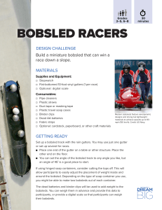 bobsled racers