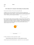 AOS 1 Homework # 1 (30 points, Understanding of Greenhouse Effect)