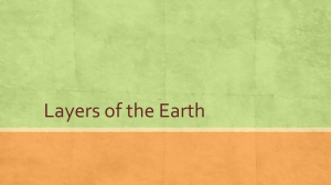 Layers of the Earth