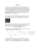 Lecture 11 Atomic Structure Earlier in the semester, you read about