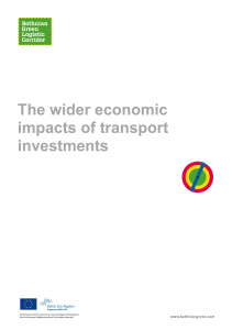 The wider economic impacts of transport investments