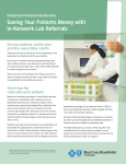Saving Your Patients Money with In-Network Lab Referrals