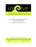 An asymptotic for the representation of integersas sums of triangular