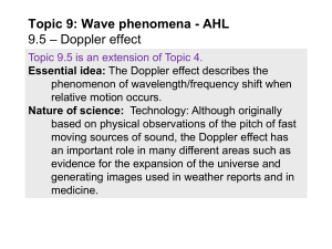 Doppler effect