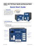 SEL-735 Power Quality and Revenue Meter