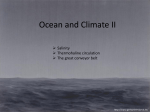 Ocean and Climate II