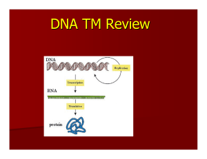 DNA TM Review